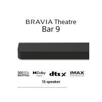 Produktbild för Sony BRAVIA Theater Bar 9 HT-A9000 - soundbar - för hemmabio - trådlös