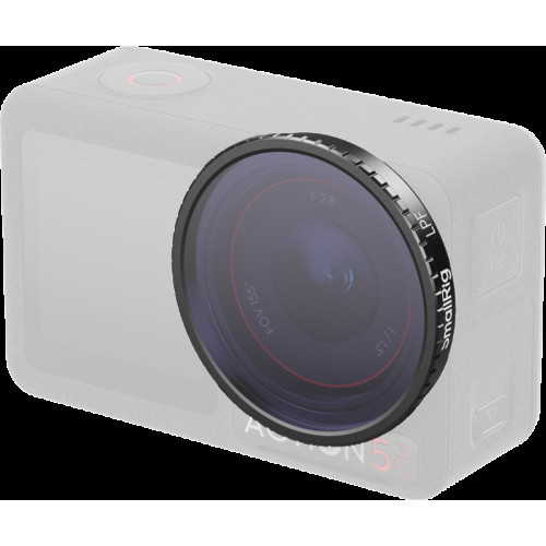 SMALLRIG SmallRig 5837 Attachable Light Pollution Reduction Filter for DJI Osmo Action 5 Pro / 4