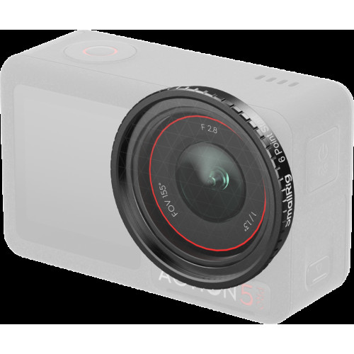 SMALLRIG SmallRig 5839 Attachable Star Cross Filter (6 Points) for DJI Osmo Action 5 Pro / 4