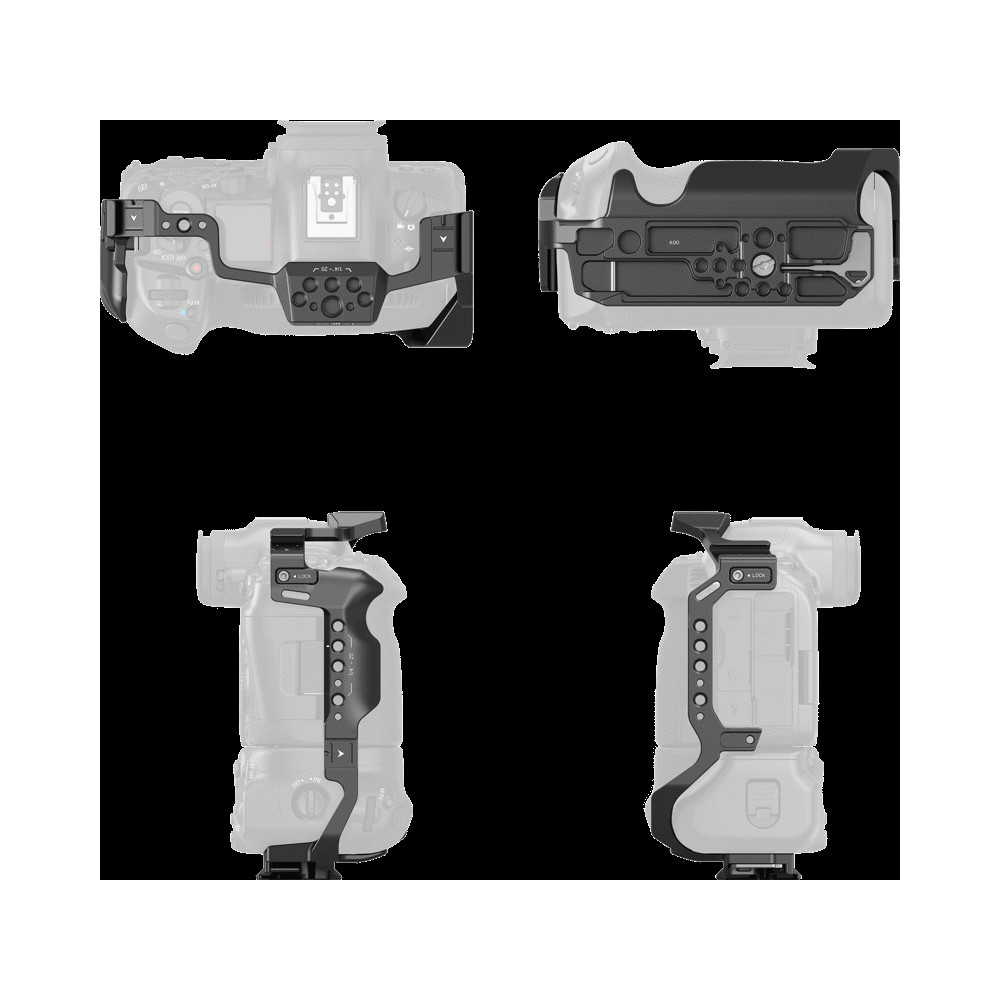 Produktbild för SmallRig 5623 Cage for Canon EOS R5 Mark II with Battery Grip BG-R20