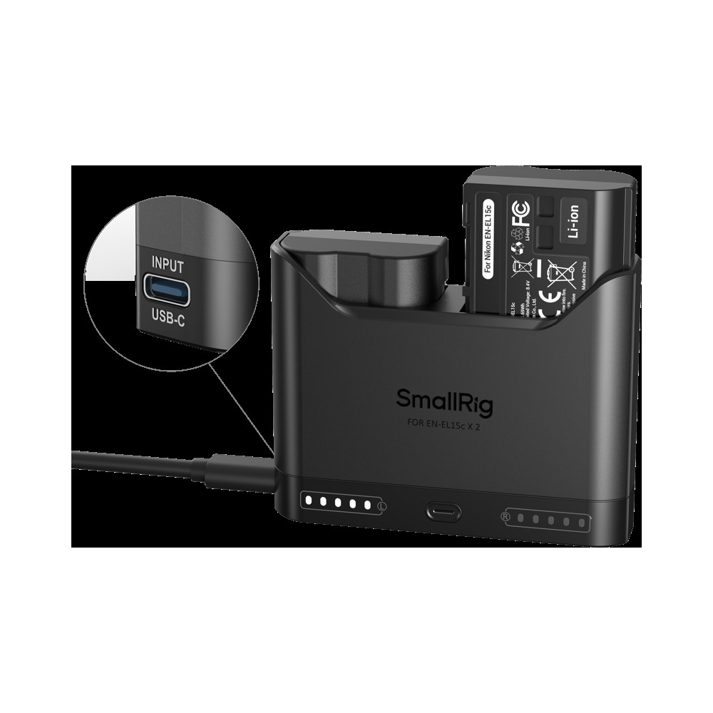 Produktbild för SmallRig 5491 Camera Battery Charger for EN-EL15c