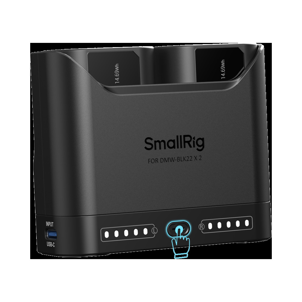Produktbild för SmallRig 5492 Camera Battery Charger for DMW-BLK22
