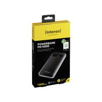 Produktbild för Intenso Powerbank PD10000 strömförsörjningsbank - Li-pol - 24 pin USB-C