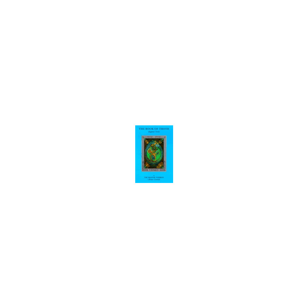 Produktbild för Book of thoth - being the equinox v. iii, no. 5 (häftad, eng)
