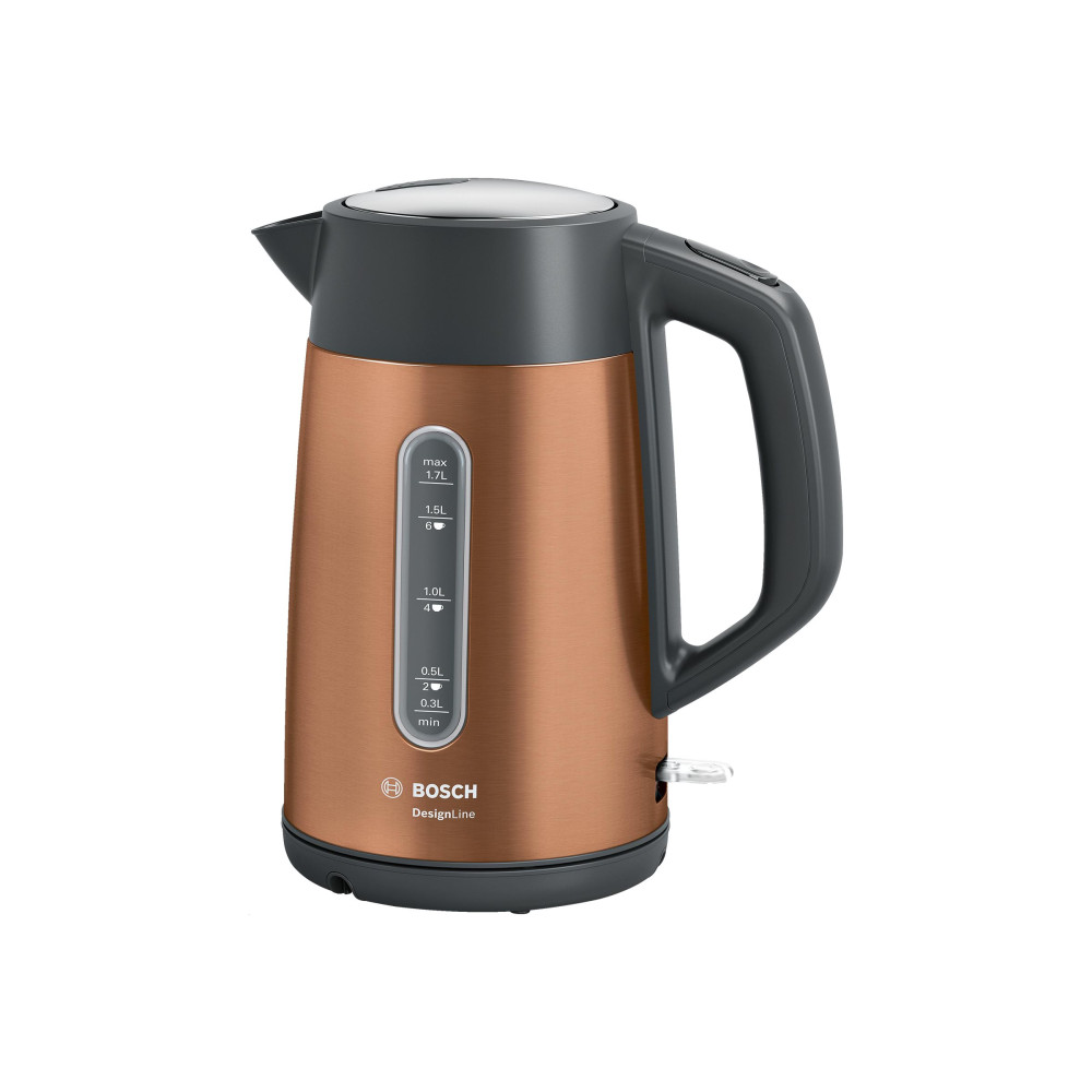 Produktbild för Bosch DesignLine TWK4P439 - vattenkokare - koppar