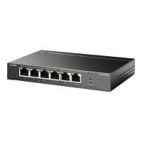 Produktbild för TP-Link TL-SF1006P - V1 - switch - 6 portar - ohanterad
