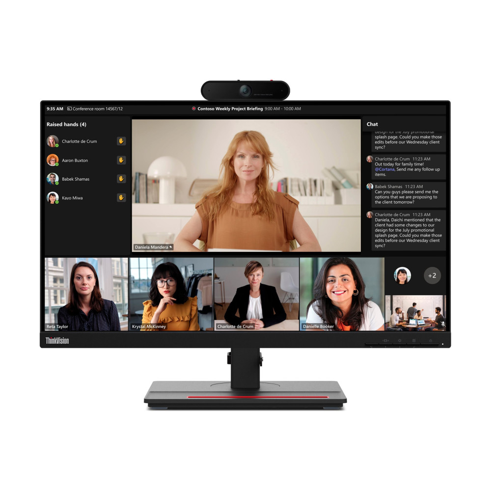 Produktbild för Lenovo ThinkVision T24m-29 - LED-skärm - Full HD (1080p) - 24"