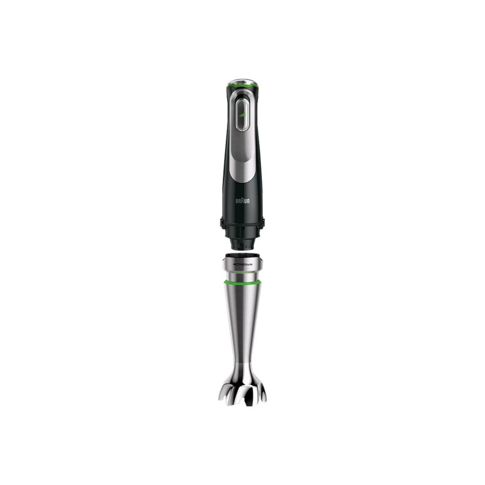 Produktbild för Braun Multiquick 9 MQ 9138XI - handmixer - premiumsvart/borstat rostfritt stål