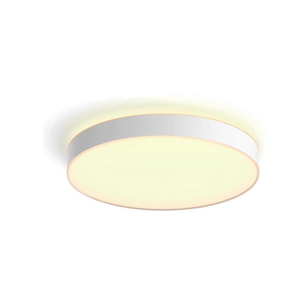 Produktbild för Philips Hue White ambiance Enrave Extra Large - innertakslampa - LED - 48 W - varmt till kallt vitt ljus - 2200-6500 K - vit