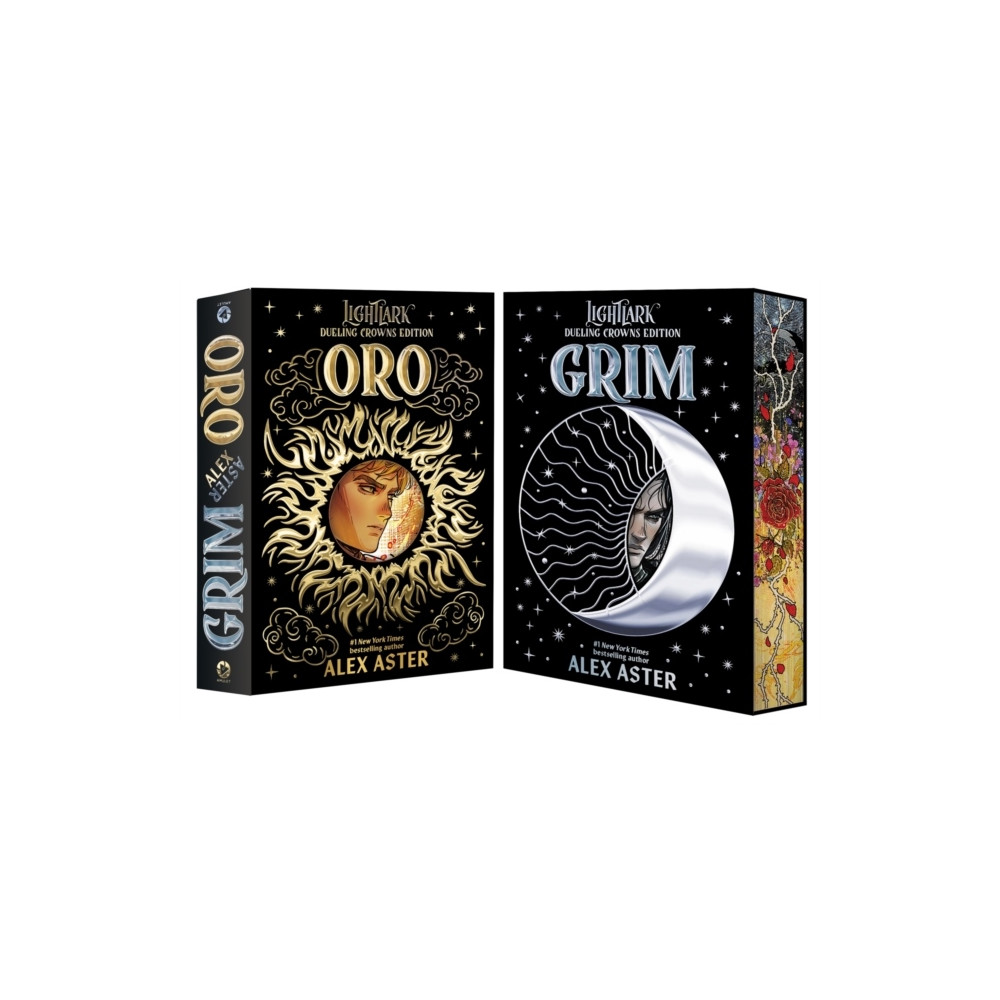 Produktbild för Grim and Oro: Dueling Crowns Edition (A Lightlark Saga Deluxe Companion Boo (inbunden, eng)