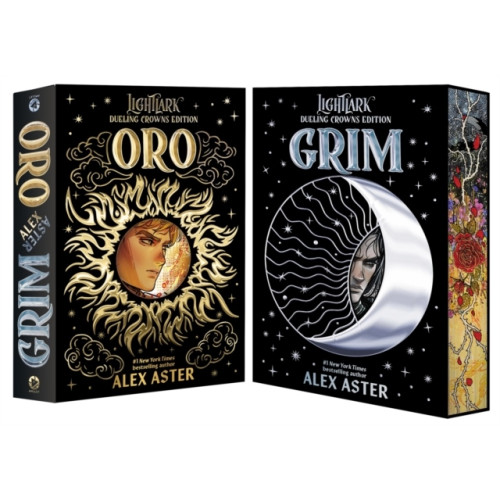 Alex Aster Grim and Oro: Dueling Crowns Edition (A Lightlark Saga Deluxe Companion Boo (inbunden, eng)