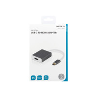 Produktbild för DELTACO USBC-HDMI9 - HDMI-adapter - 20 cm