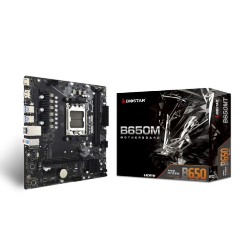Biostar Biostar B650MT - moderkort - micro ATX - Socket AM5 - AMD B650