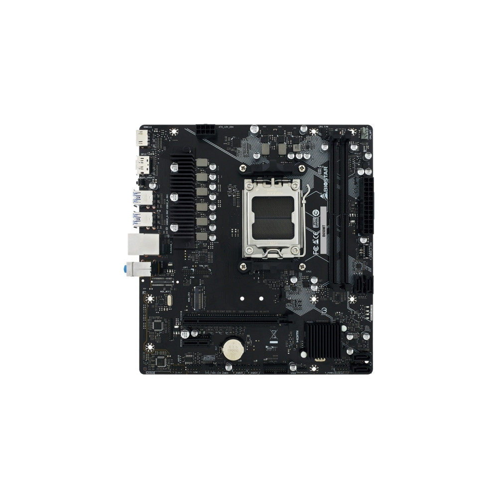 Produktbild för Biostar B650MT - moderkort - micro ATX - Socket AM5 - AMD B650