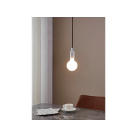 Produktbild för Eglo - LED-glödlampa med filament - form: G95 - E27 - 6 W - varmt vitt ljus - 2700 K - boll