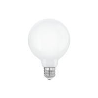 Produktbild för Eglo - LED-glödlampa med filament - form: G95 - E27 - 6 W - varmt vitt ljus - 2700 K - boll