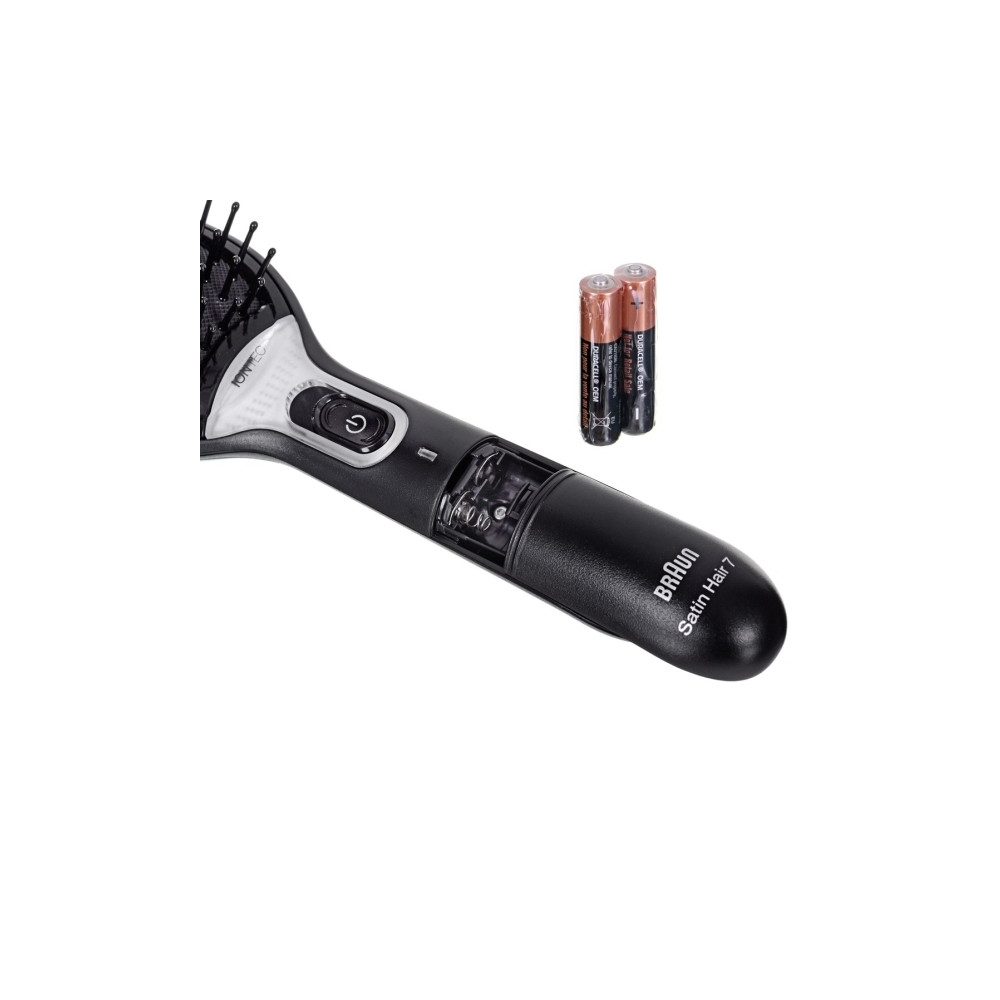 Produktbild för Braun Satin Hair 7 BR 710 - elhårborste - svart/silver
