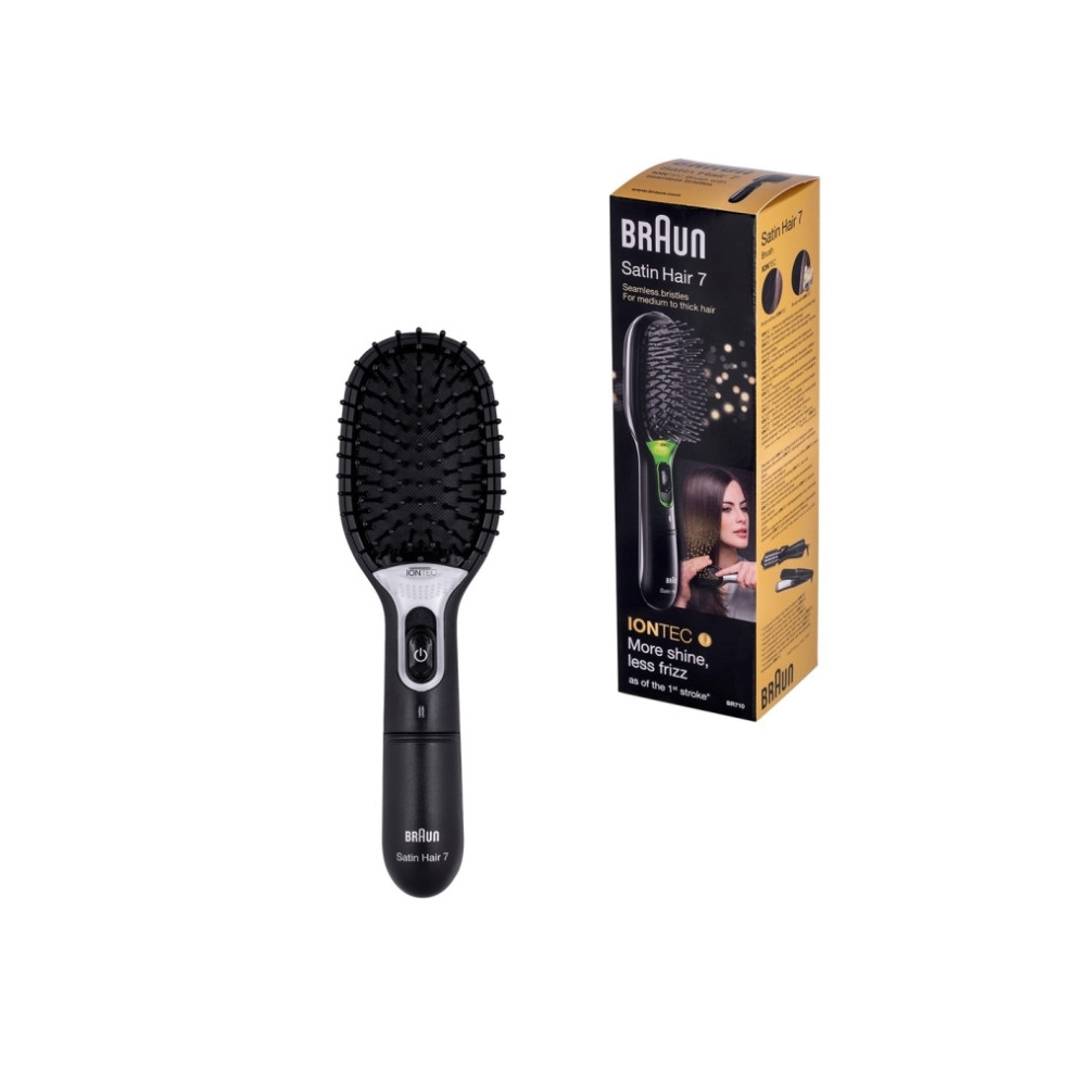 Produktbild för Braun Satin Hair 7 BR 710 - elhårborste - svart/silver