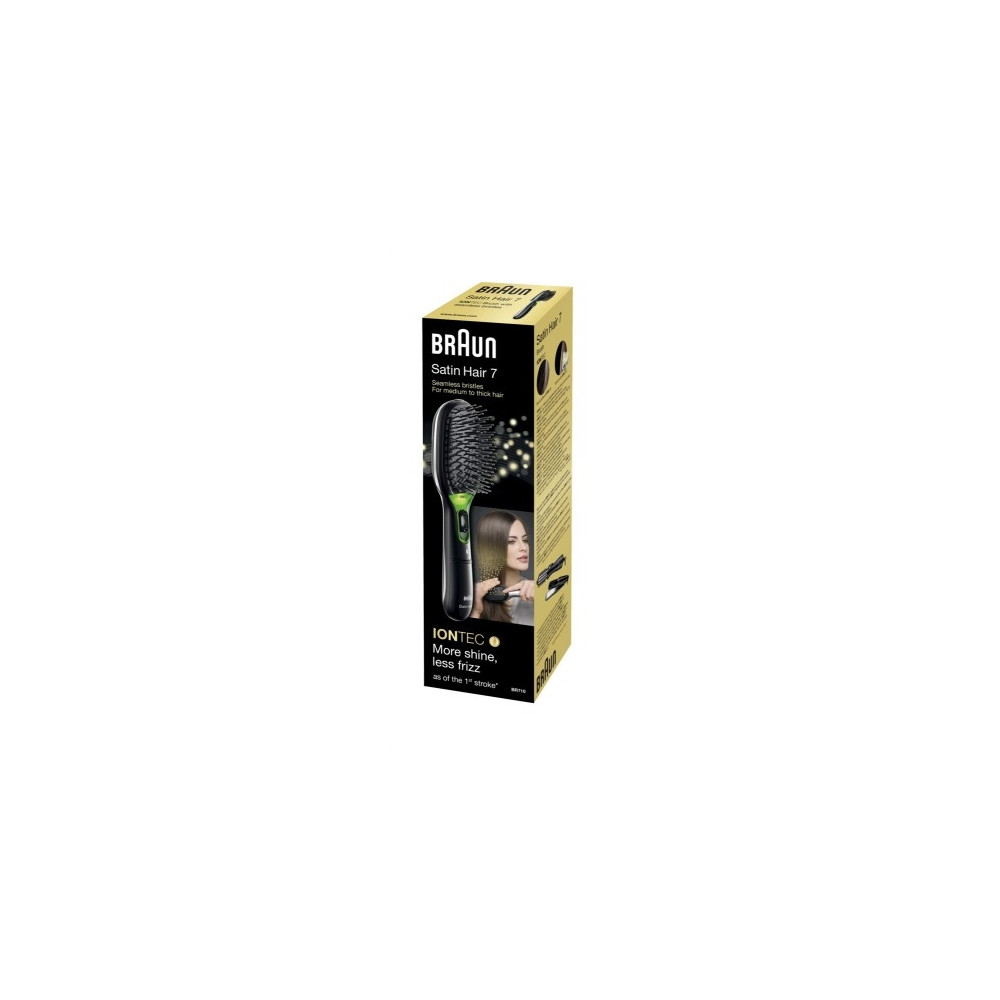 Produktbild för Braun Satin Hair 7 BR 710 - elhårborste - svart/silver