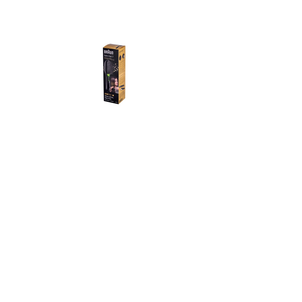 Produktbild för Braun Satin Hair 7 BR 710 - elhårborste - svart/silver