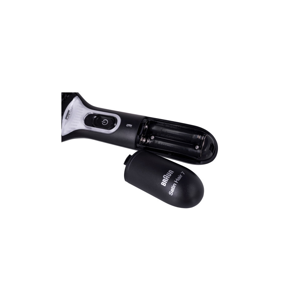 Produktbild för Braun Satin Hair 7 BR 710 - elhårborste - svart/silver
