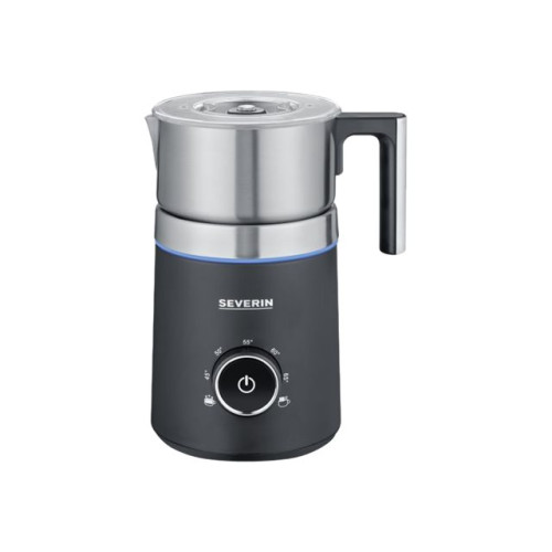 Severin SEVERIN SM 3586 Spuma 700 - mjölkskummare - borstat stål/svart