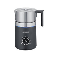 Produktbild för SEVERIN SM 3586 Spuma 700 - mjölkskummare - borstat stål/svart