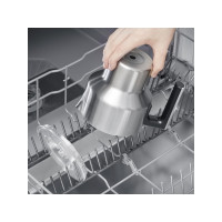 Produktbild för SEVERIN SM 3586 Spuma 700 - mjölkskummare - borstat stål/svart
