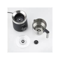 Produktbild för SEVERIN SM 3586 Spuma 700 - mjölkskummare - borstat stål/svart