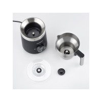 Produktbild för SEVERIN SM 3586 Spuma 700 - mjölkskummare - borstat stål/svart