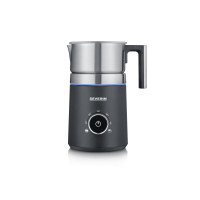 Produktbild för SEVERIN SM 3586 Spuma 700 - mjölkskummare - borstat stål/svart