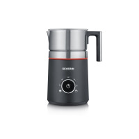 Produktbild för SEVERIN SM 3586 Spuma 700 - mjölkskummare - borstat stål/svart