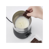Produktbild för SEVERIN SM 3586 Spuma 700 - mjölkskummare - borstat stål/svart