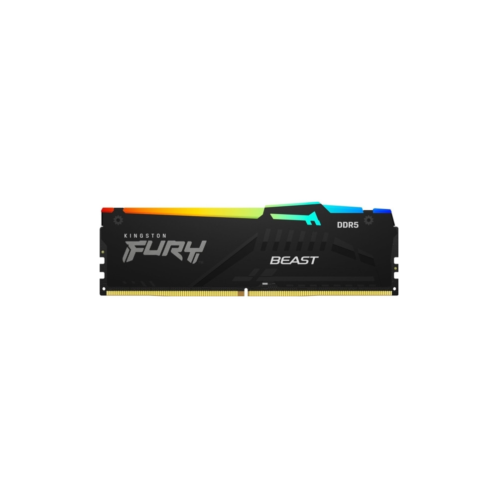 Produktbild för Kingston FURY Beast RGB - DDR5 - modul - 16 GB - DIMM 288-pin / PC5-48000 - ej buffrad