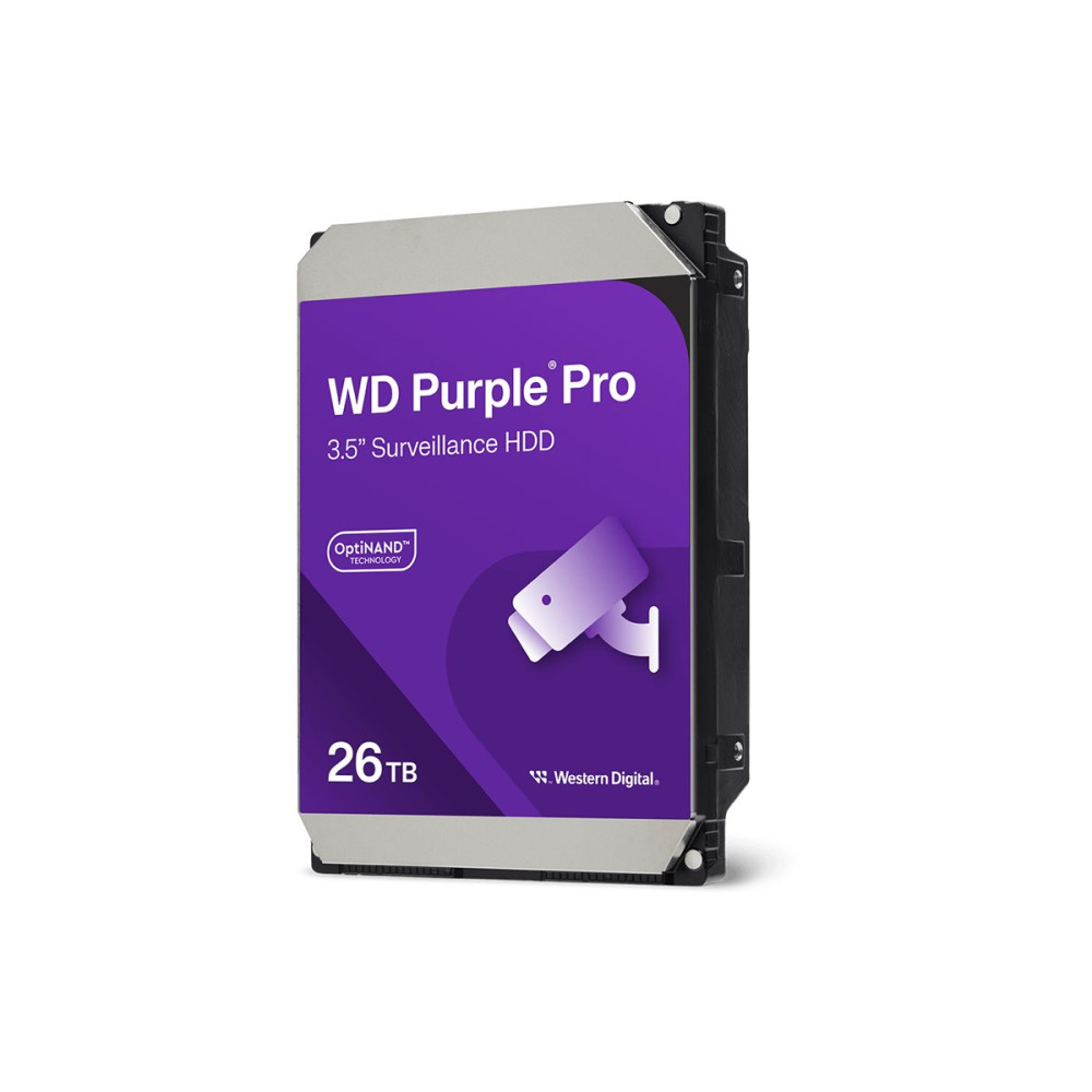 Produktbild för WD Purple Pro WD260PURP - hårddisk - 26 TB - övervakning, smart video - SATA 6Gb/s