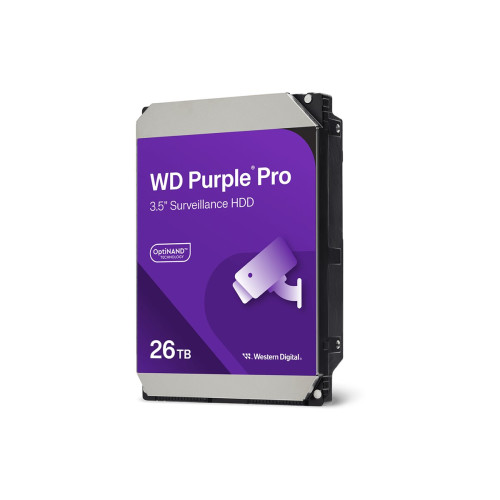 Western Digital WD Purple Pro WD260PURP - hårddisk - 26 TB - övervakning, smart video - SATA 6Gb/s