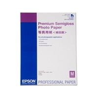 Produktbild för Epson Premium Semigloss Photo Paper - fotopapper - halvblank - 25 ark - A2 - 251 g/m²