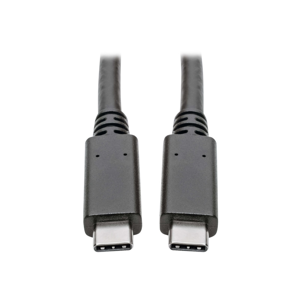 Produktbild för Eaton Tripp Lite Series USB-C Cable (M/M) - USB 3.2, Gen 1 (5 Gbps), Thunderbolt 3 Compatible, 6 ft. (1.83 m) - USB typ C-kabel - USB-C till USB-C - 1.83 m