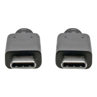 Produktbild för Eaton Tripp Lite Series USB-C Cable (M/M) - USB 3.2, Gen 1 (5 Gbps), Thunderbolt 3 Compatible, 6 ft. (1.83 m) - USB typ C-kabel - USB-C till USB-C - 1.83 m