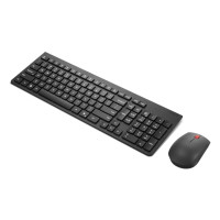 Produktbild för Lenovo Essential Wireless Combo Gen 2 - sats med tangentbord och mus - QWERTY - norsk - svart Inmatningsenhet