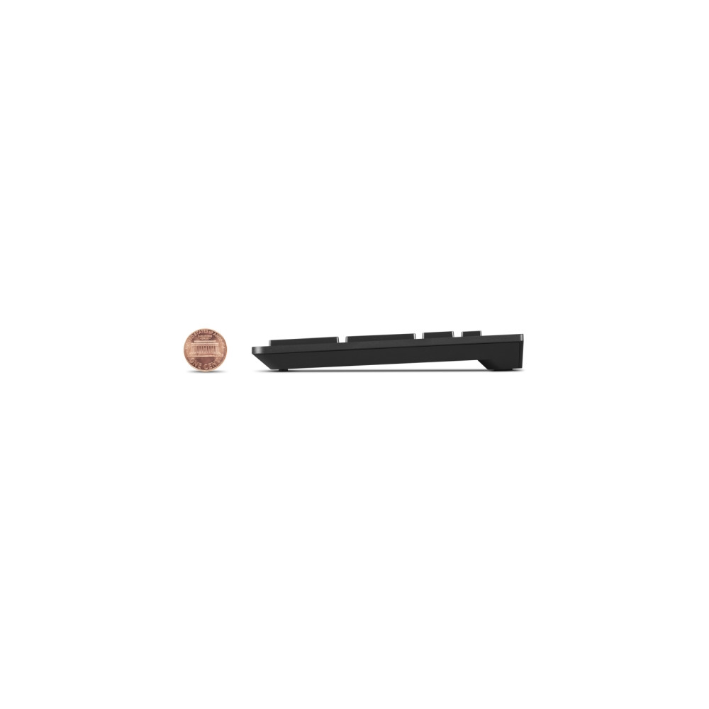 Produktbild för Lenovo Essential Wireless Combo Gen 2 - sats med tangentbord och mus - QWERTY - norsk - svart Inmatningsenhet