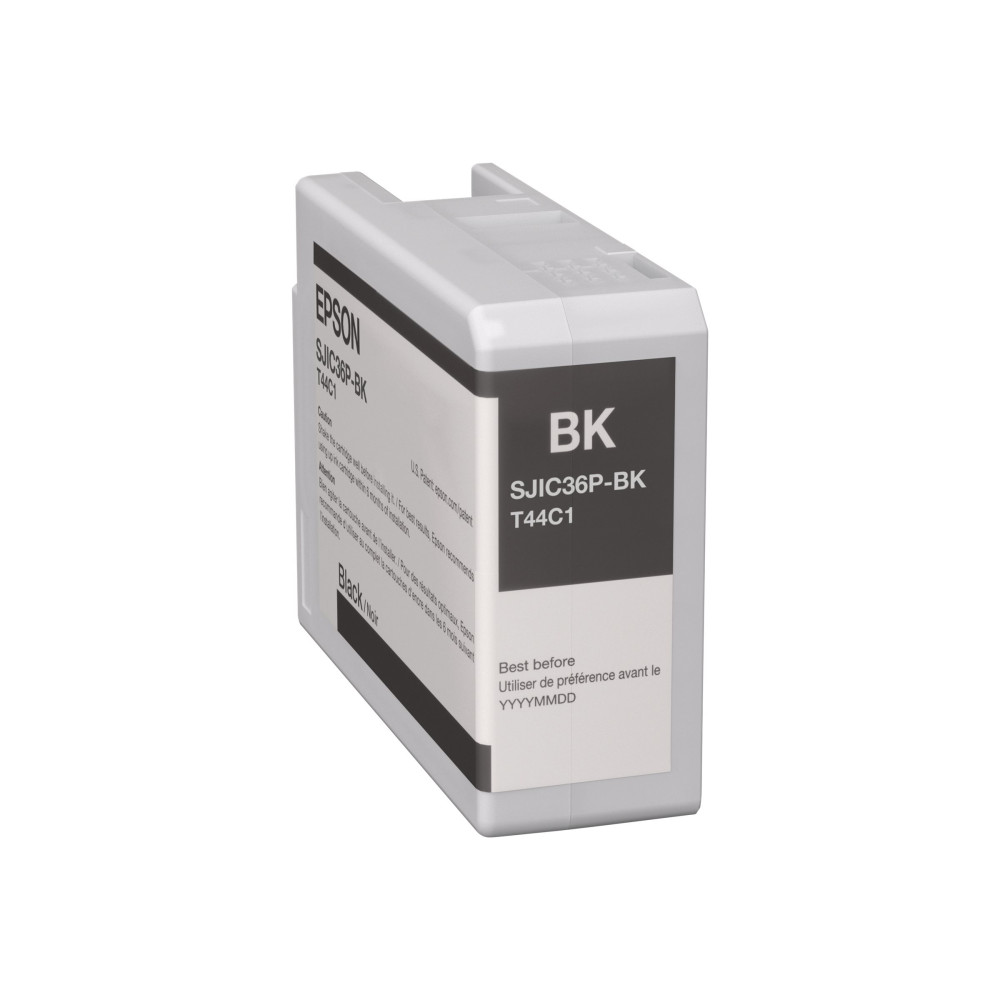 Produktbild för Epson SJIC36P(K) - svart - original - bläckpatron