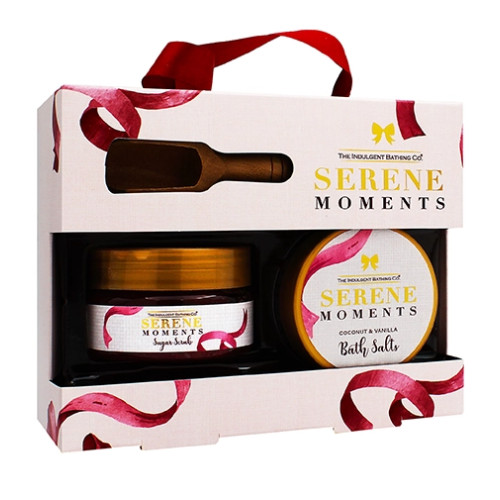 The Indulgent Bathing Co. The Indulgent Bathing Co. Serene Moments SET (Peeling 135g + Bath Salts 105g)