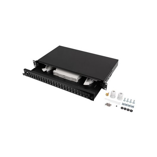LANBERG Lanberg patch-panel - 1U - 19" - 24 x SC duplex / 24 x LC quad