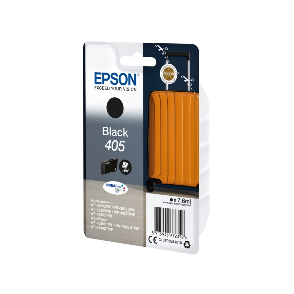 Produktbild för Epson 405 - svart - original - bläckpatron