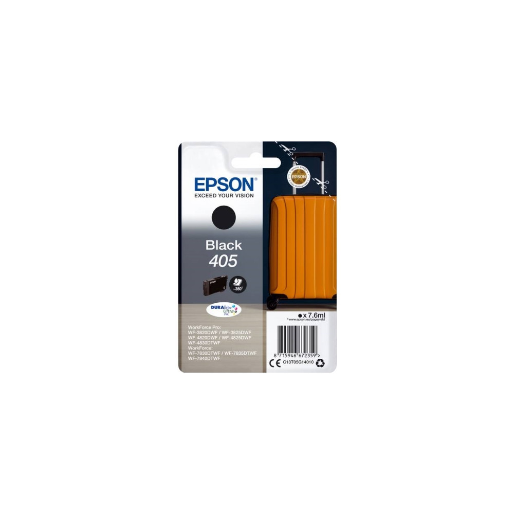 Produktbild för Epson 405 - svart - original - bläckpatron