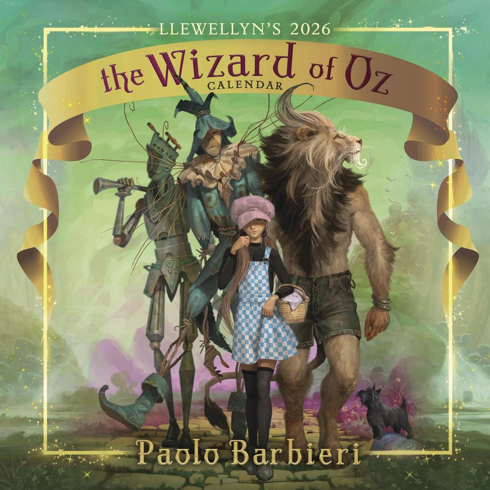 Produktbild för Llewellyn's 2026 Wizard of Oz Calendar