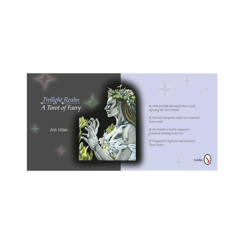 Produktbild för Twilight Realm: A Tarot Of Fairy (80-Card Deck & Book)