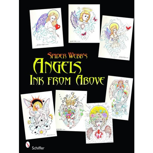 Spider Webb Spider webbs angels - ink from above (inbunden, eng)
