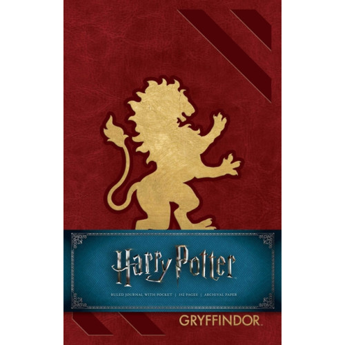 Insight Editions Harry potter gryffindor hardcover ruled journal - redesign (inbunden, eng)